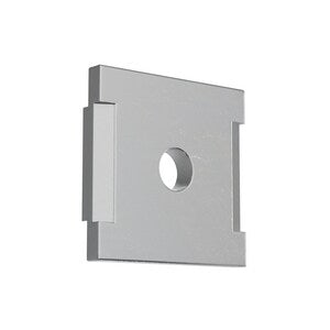3/8 Pltd Notched Sq Wshr