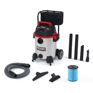 16G Ss Wet/Dry Vac W/ Cart 1610Rv