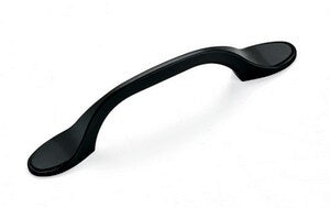 Allison Value Hardware 3 in (76 mm) Center-to-Center Matte Black Cabinet Pull