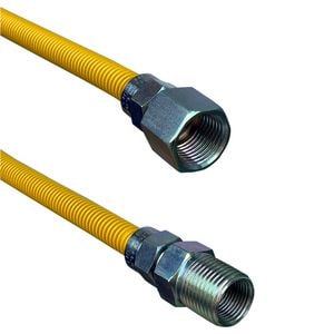 3/8 Fip X 3/8 Mip X 36 Ss Gas Conn