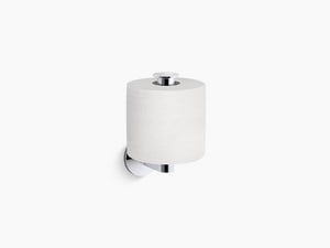 Wall Mount Vertical Toilet Tissue Holder in Polished Chrome