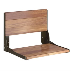 20X15 Fold Shwr Seat Teak Owbr