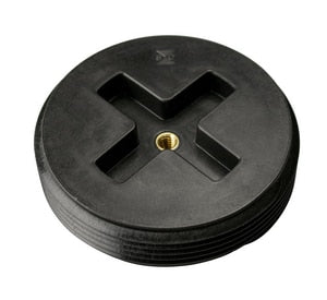 2 Abs Cs Co Plug W/ Thrd Brs Ins