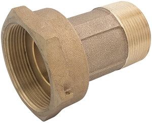 1-1/2 x 2 in. MIP x FIP Water Meter Coupling