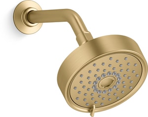Multi Function Showerhead in Vibrant® Brushed Moderne Brass