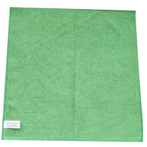 16X16 Microfiber Cloth Green 12Pk