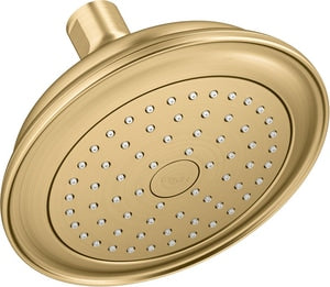 Single Function Showerhead in Vibrant® Brushed Moderne Brass