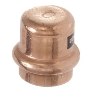 1/2 in. Copper Press Cap