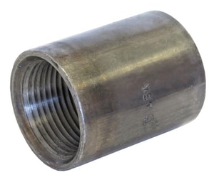 3/8 Blk Stl Coup Strt