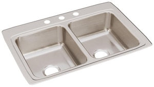 33X22 3H 2B Ss Sink *Luster