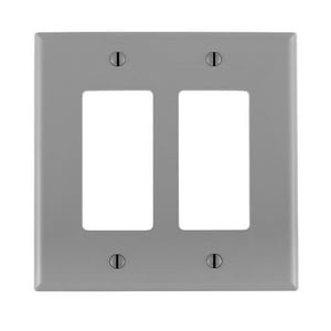 2G Decora Wall Plt Gray