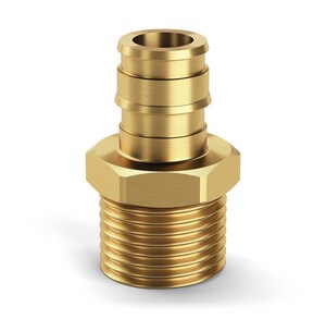 1-1/4 in. F1960 x MPT C69300 Brass Adapter