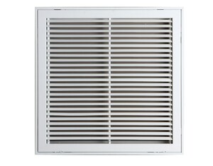 30 x 18 in. Fixed Bar Filter Grille in White