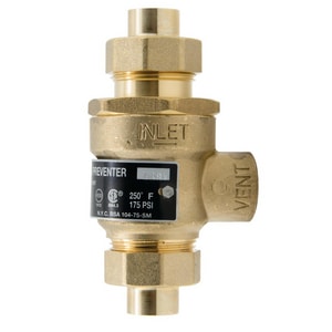 *Np 1/2 Dual Chk W/Atmos Vent Bfp S
