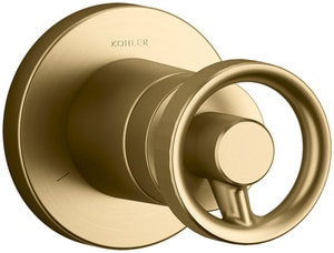 Single Handle Multi Function Bathtub & Shower Faucet in Vibrant® Brushed Moderne Brass (Trim Only)