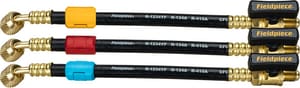 1/4 in Ball Valves Refrigerant Hose Extension Set - 3 Pack