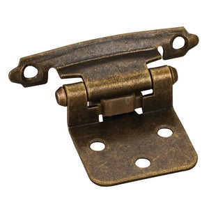 Flush Hinge 1 Pr W/ Scrw & Pad Ab