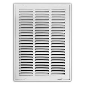 14 x 20 in. Residential Return Grille White Steel