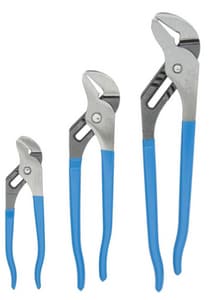3Pc T&G Plier Set