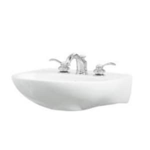 8 Vc Ped Lav Bowl *Sacram Whit