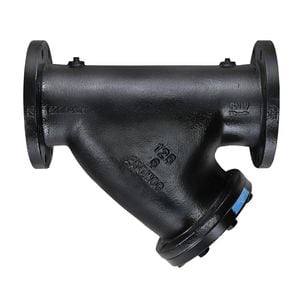 Wye 3 in. Cast Iron, Stainless Steel Flanged Valve Strainer