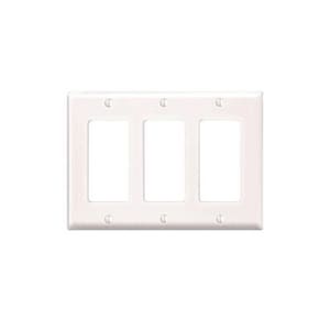 3G Mid Size Decora Wall Plt Whit