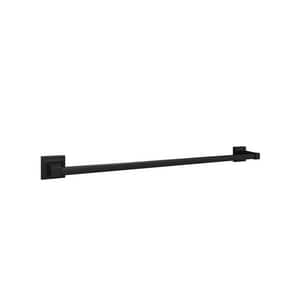 24 in. Towel Bar in Matte Black