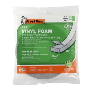 17 Vinyl Foam Tape Gray