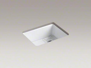 *Riveby Sink Sgl Uc 5U-Hole Whit