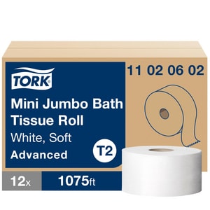 Tork Mini Jmbo Rl 2Ply Tp 12/Ca