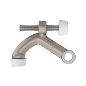 Doorstop Hingepin Std Sn Brass