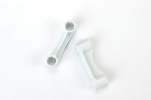 Shlf & Rod End Cap 2 Pc