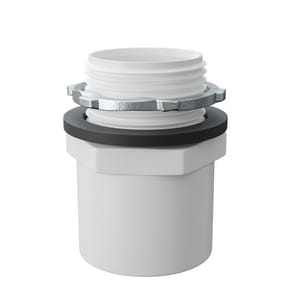 1 Pvc Adapt & Wshr F/ Whtr Pans