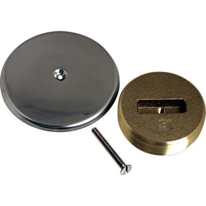 3 Co Plug Sq Csk W/ Acc Cvr