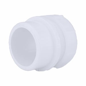 1-1/2 Pvc Male Trp Adpt W/ Poly Nut