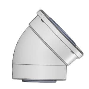 45 Deg Vent Pipe Ell 2 Pk