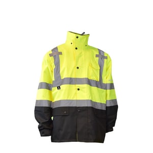 XXXL Size General Purpose Raincoat in Black