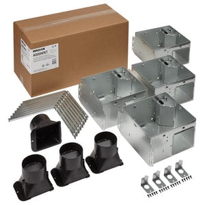 Invent Fan Only Hsng Pck W/ Flg Kit