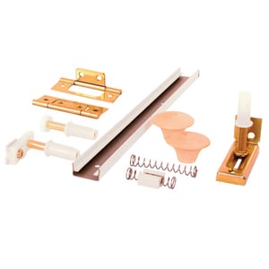 3 Bi Fold Dr Stl Track Kit Whit