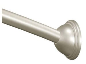 5 Ft Ss Pivoting Crvd Shwr Rod