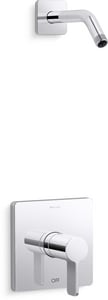 Single Handle Shower Faucet in Polished Chrome (Trim Only)