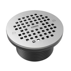 4 Pvc Adj Drn W 6 Ss Grate