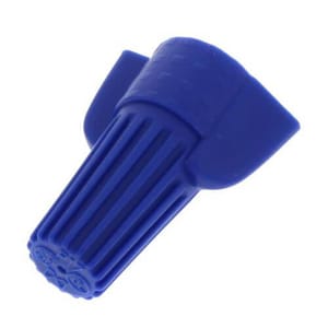 Blue 10-6 Winged Wire Conn 50Pk