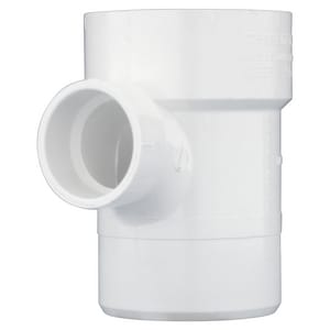 4X4X2 Pvc Dwv St San Tee