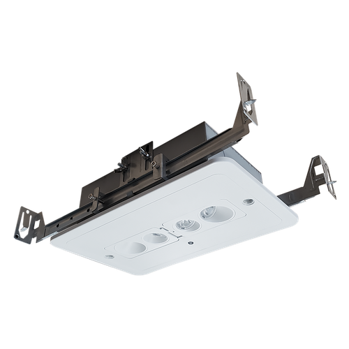 Best Lighting Pivotable 2-HD Recess LED Emergency Unit Black (REMB)