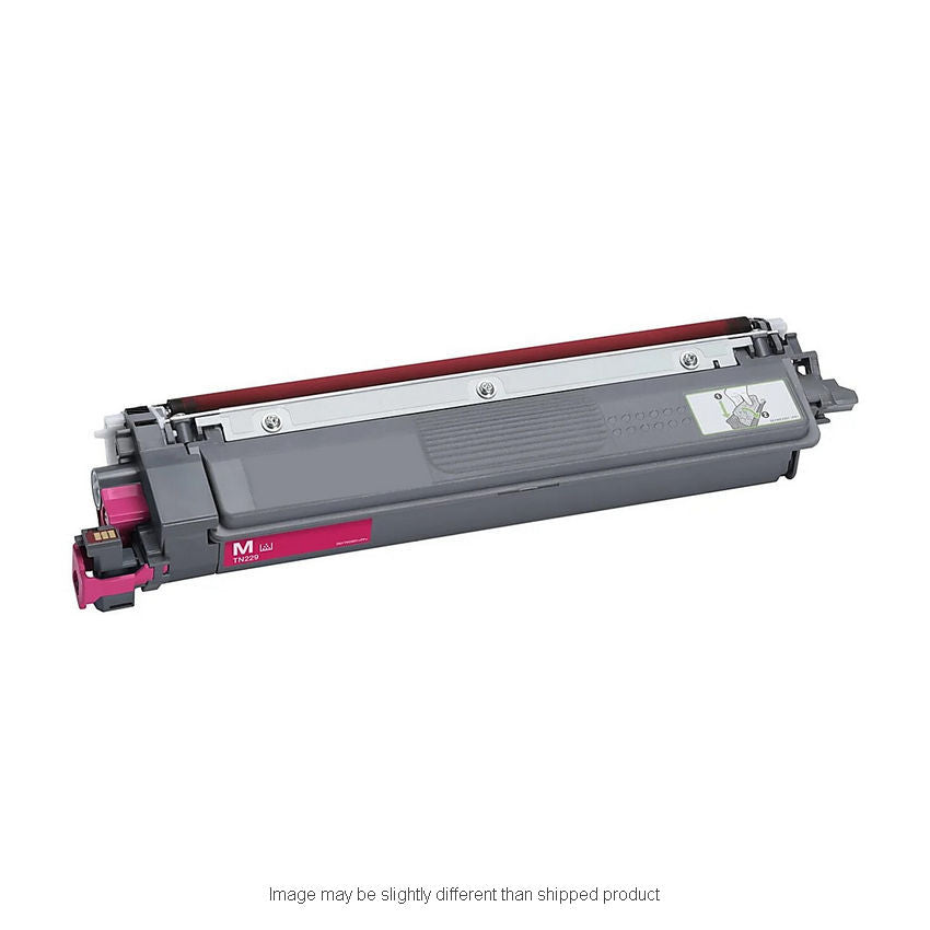 Compatible Brother TN229 Standard Yield Magenta Toner, 1,200 pages, OEM TN229M (ITC RPLBRTN229M)