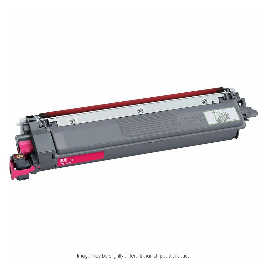 Compatible Brother TN229 High Yield Magenta Toner, 2,300 pages, OEM TN229XLM (ITC RPLBRTN229XLM)