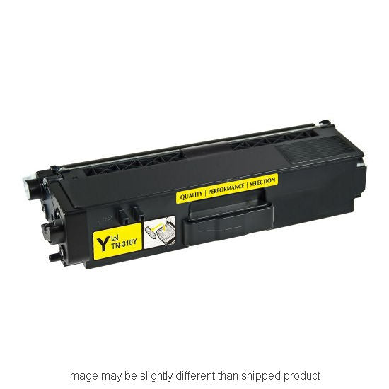 Compatible Brother TN315 High Yield Yellow Toner, 3,500 pages, OEM TN315Y (ITC RPLBRTN315Y)