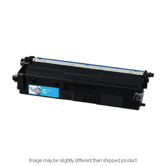 Remanufactured Brother TN433 High Yield Cyan Toner, 4,000 pages, OEM TN433C (ITC RPLBRTN433CR)