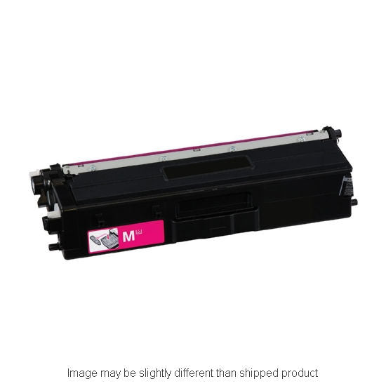 Compatible Brother TN433 High Yield Magenta Toner, 4,000 pages, OEM TN433M (ITC RPLBRTN433M)